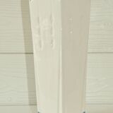 Six-panel vase floral pattern