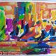 Pierre Lacroux (1909-1993) Gouache on paper 24 x 32 cm - dated 1989