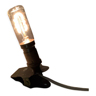 Collector Khaki clip lamp