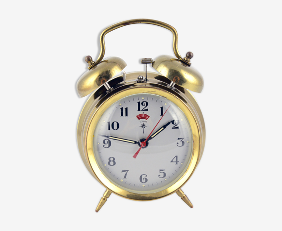 Polaris Mechanical Brass Alarm Clock China 70 Selency Polaris Mechanical Brass Alarm Clock, Brass Alarm Clock