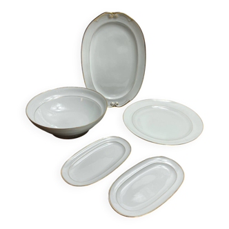 Georges Boyer Limoges porcelain serving dishes