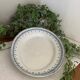 Old oval dish in earthenware by Gien, Byzantium model