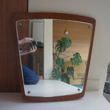 Miroir scandinave en teck