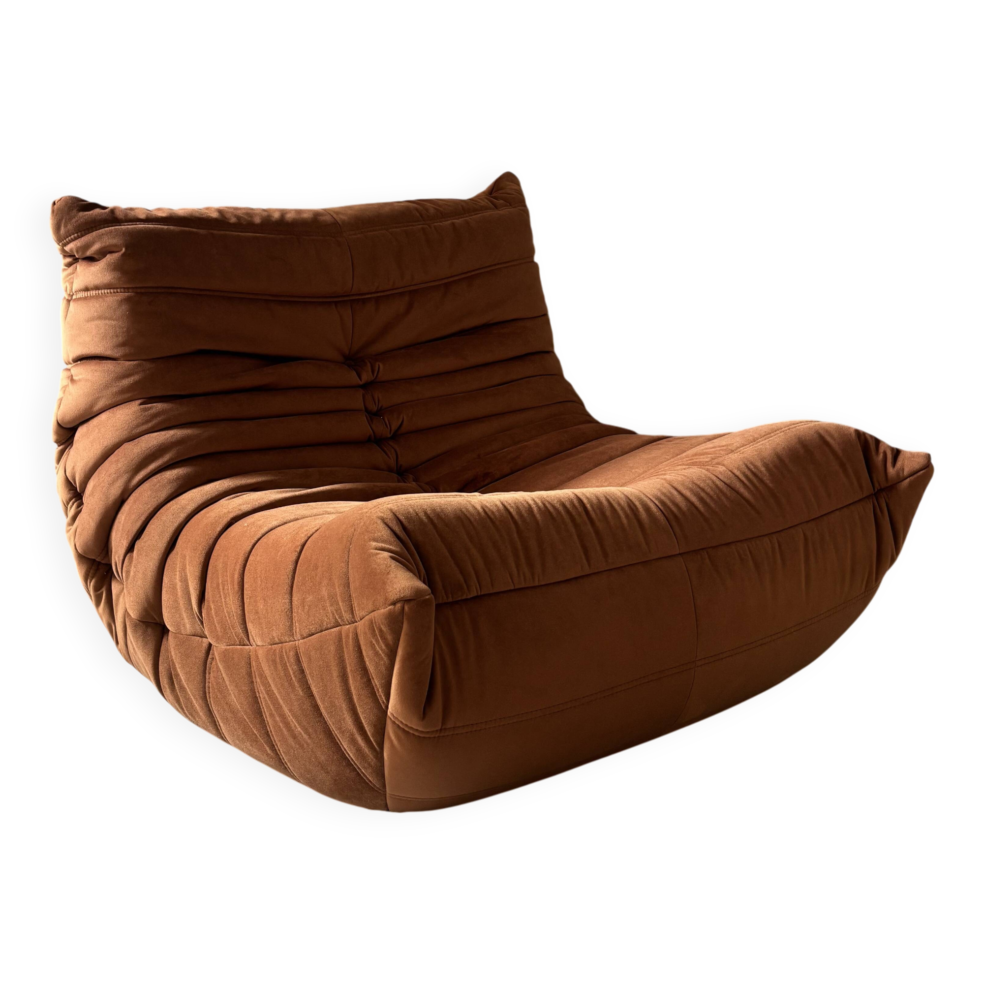 Brown Togo armchair