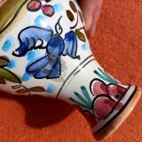 Small colorful vase