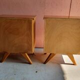 Pair of vintage bedside tables