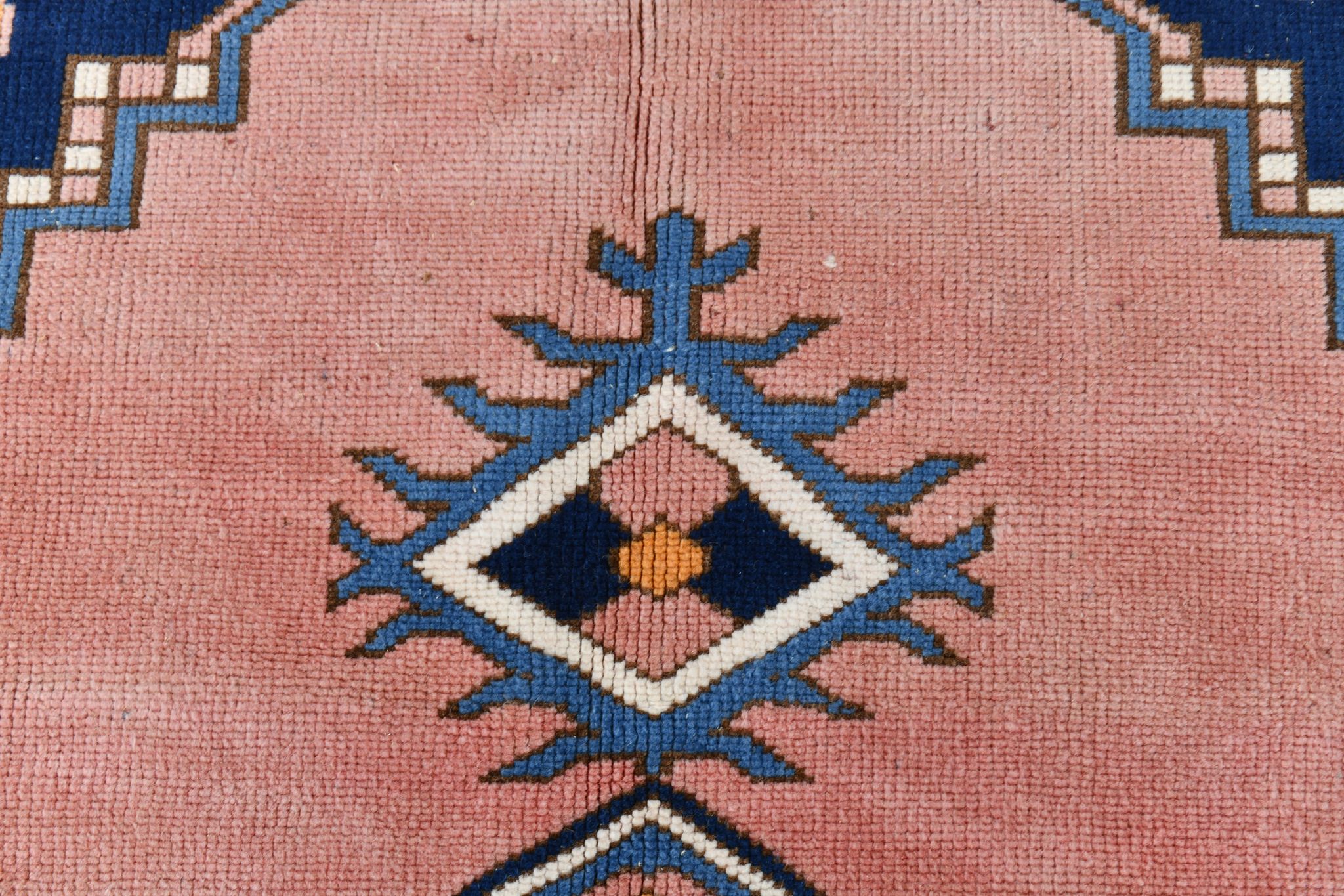 6x9 oushak vintage rug, 186x267cm