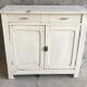 White parisian sideboard early twentieth century