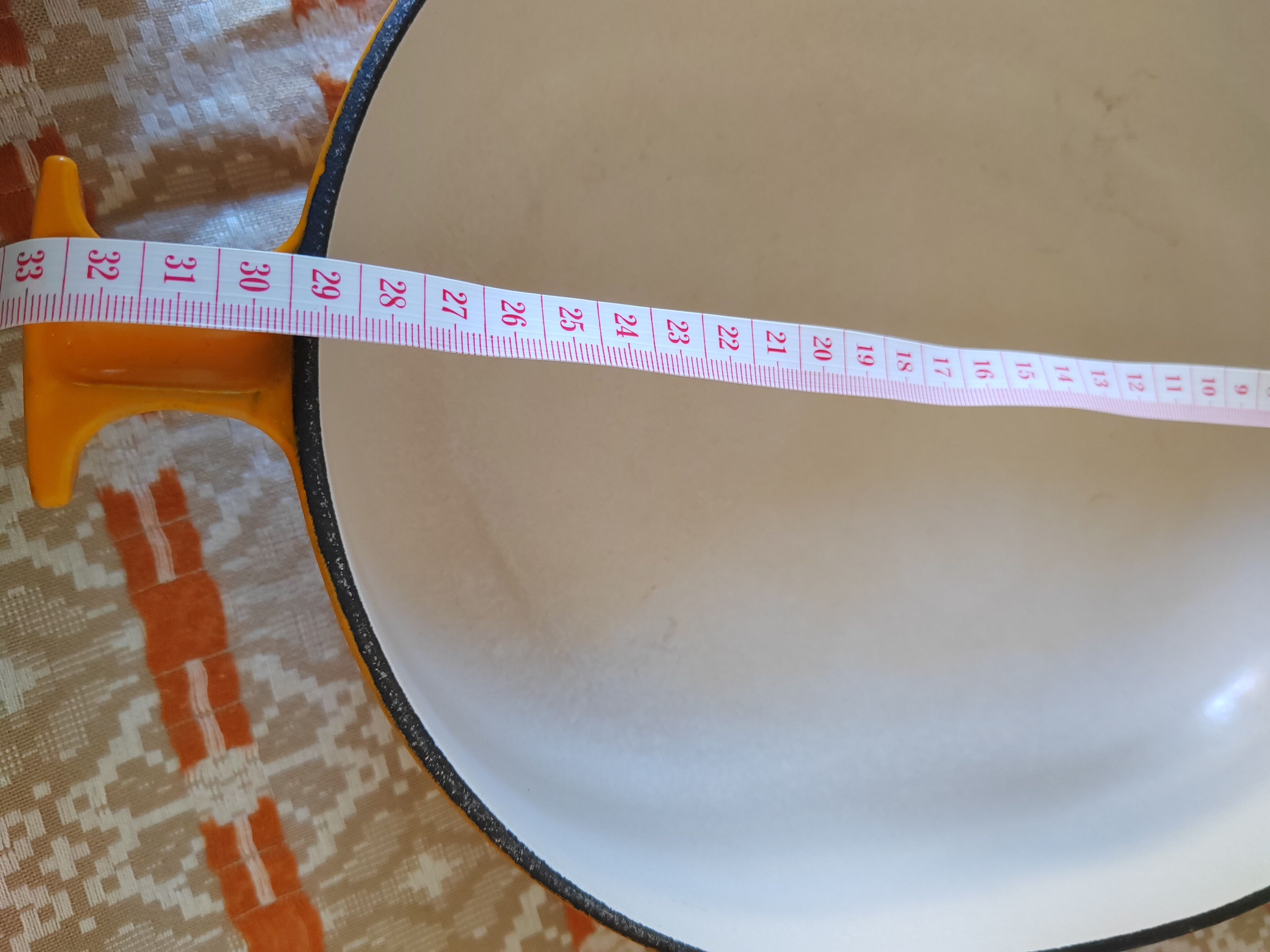 Dish Le Creuset by Enzo Mari 70s