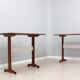 Mid century wood and formica desk 1950s, set of 2