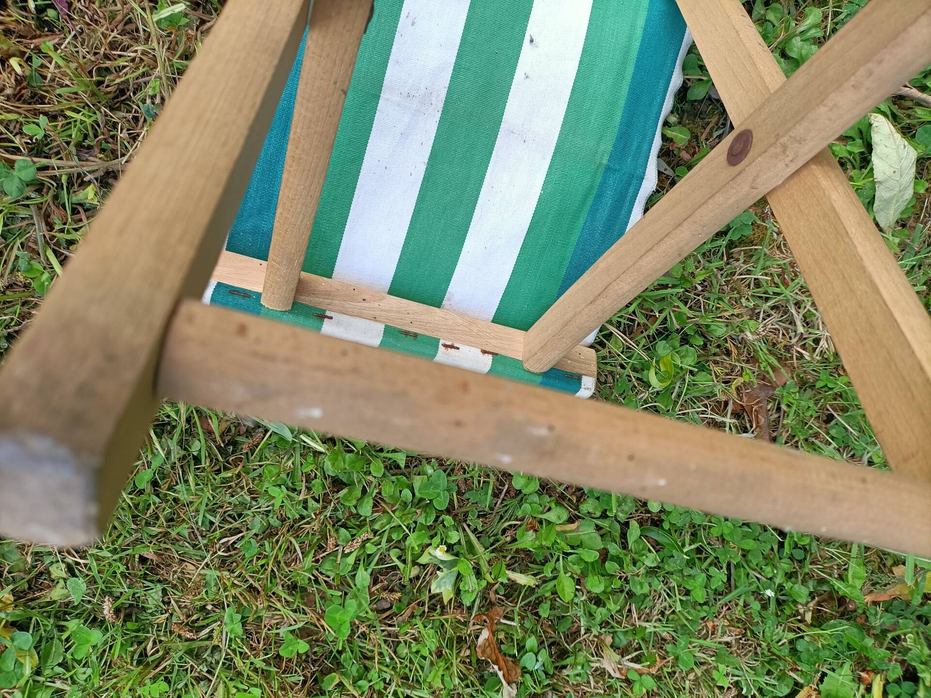 Vintage folding stool
