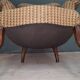 Fauteiuil toad upholstered Napoleon III