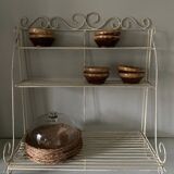 Kitchen shelf, three trays