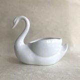 Vintage swan shaped planter