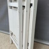 Set 3 folding chairs wood