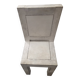 White Ivory Wood Chair