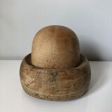 Vintage women's hat mold