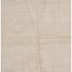 Vintage Handmade Tulu Rug in Natural Undyed Cream and Gray Wool, Custom Options Available