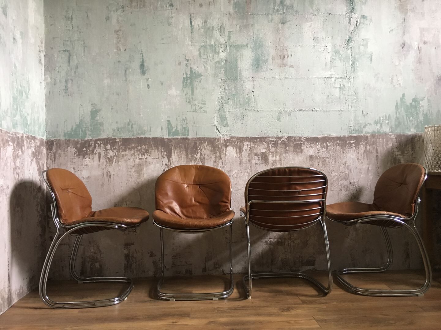 "Sabrina" chairs by Gastone Rinaldi