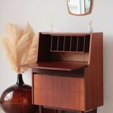 Vintage teak desk by Elliots of Newbury – 1960s design