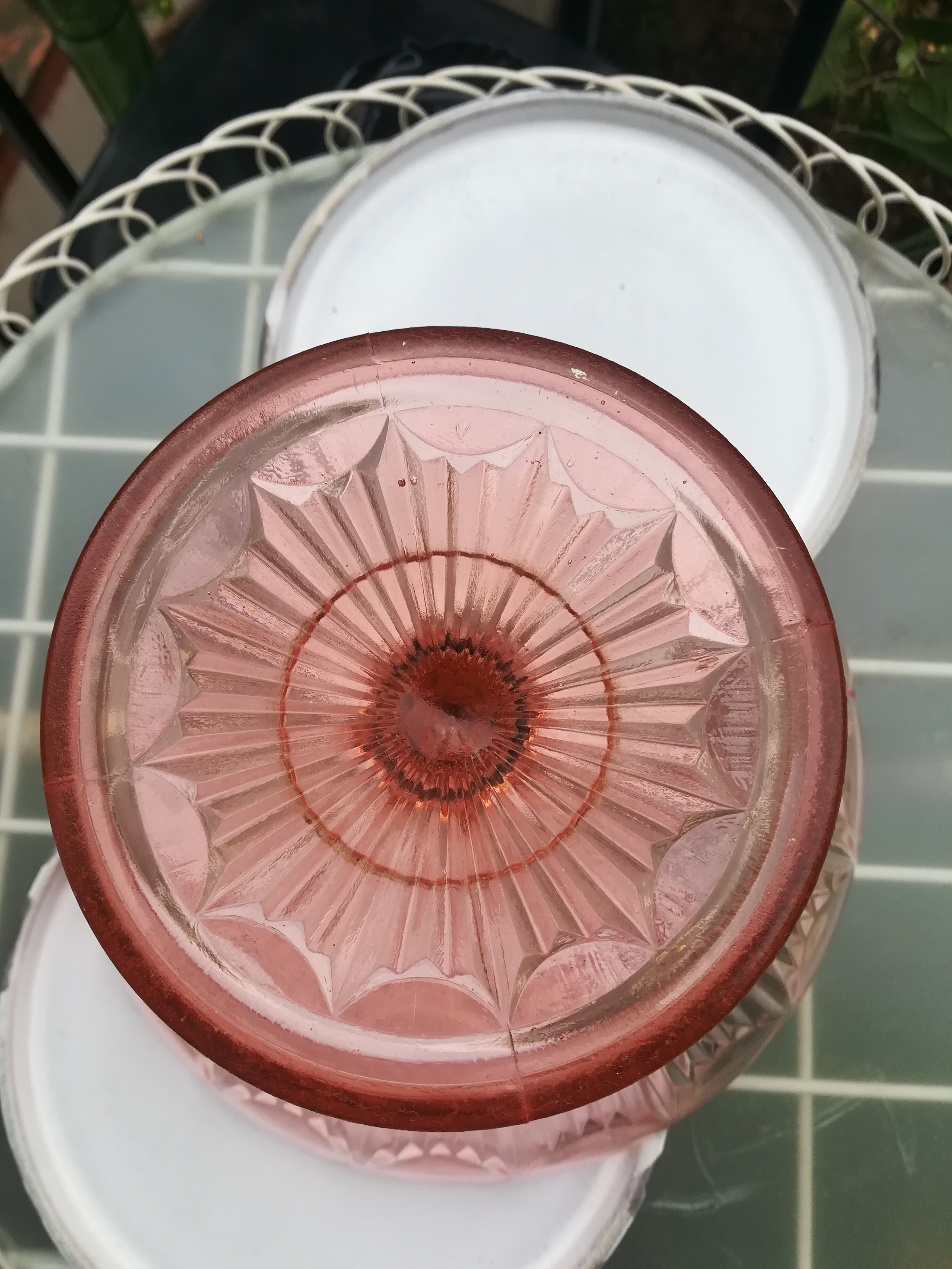 Art deco presentation dish