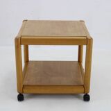 1970s Pair of Beech Armchairs and Coffee Table  by TON, Czechoslovakia