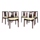Mid-Century dining chairs, set of 6, Italy, 1960s