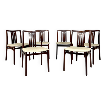 Mid-Century dining chairs, set of 6, Italy, 1960s