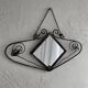 Miroir en fer forgé Art déco français, années 1930