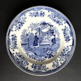 4 antique plates