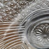 Val Saint Lambert crystal salad bowl