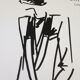 Christian dior: nice illustration / drawing / sketch of 80s press press mode