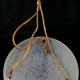 Pendant lamp washbasin art deco pressed molded glass muller freres luneville