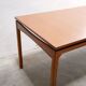 Extendable teak dining table by Gérard Guermonprez for Magnani editions