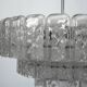 Vintage Italian chandelier attributed to Vistosi, Italy 1960s.