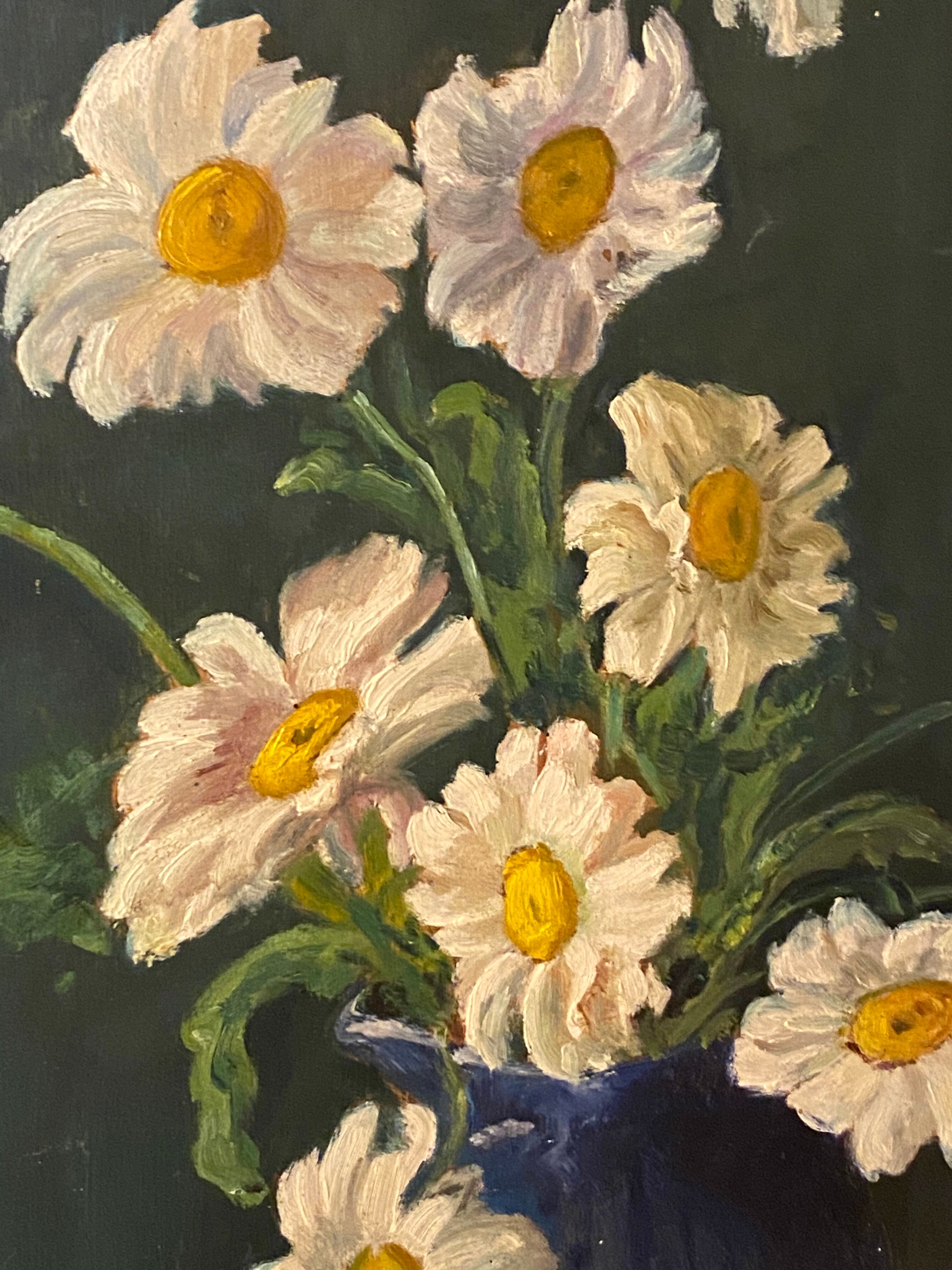 Painting flowers
