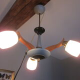 The 1950s vintage chandelier