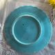 Set of 2 majolica plates from Sarreguemines.