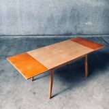 MCM Dutch Design Extendable Dining Table attributed to Cor Alons for Gouda Den Boer, 1950s
