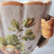 Vase vintage en faïence italienne