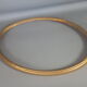 Fine old oval frame wood - gilded stucco 42x31 cm
