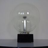 Large Glass Globe & Marble Table Lamp from Erco, 1960s