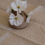 Pique vase Fleurs Vallauris in sandstone