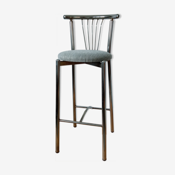 Chrome bar stool
