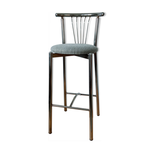 Tabouret de bar chromé