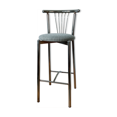 Tabouret de bar chromé
