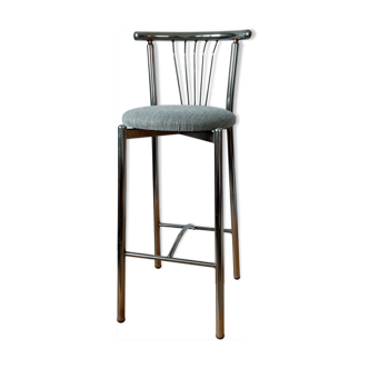 Tabouret de bar chromé