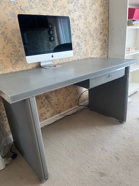 1970s metal desk
