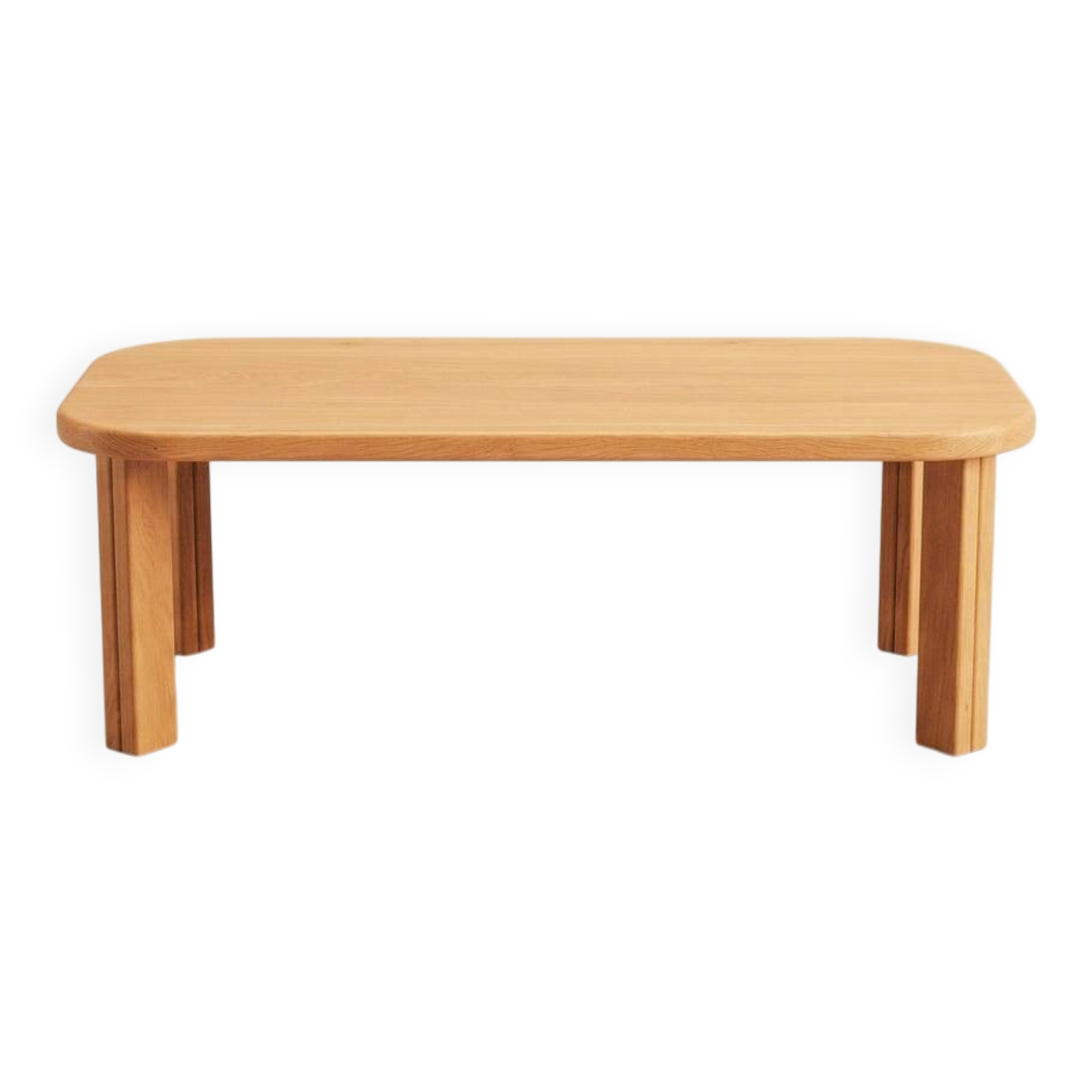 Cherry wood coffee table