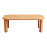 Cherry wood coffee table